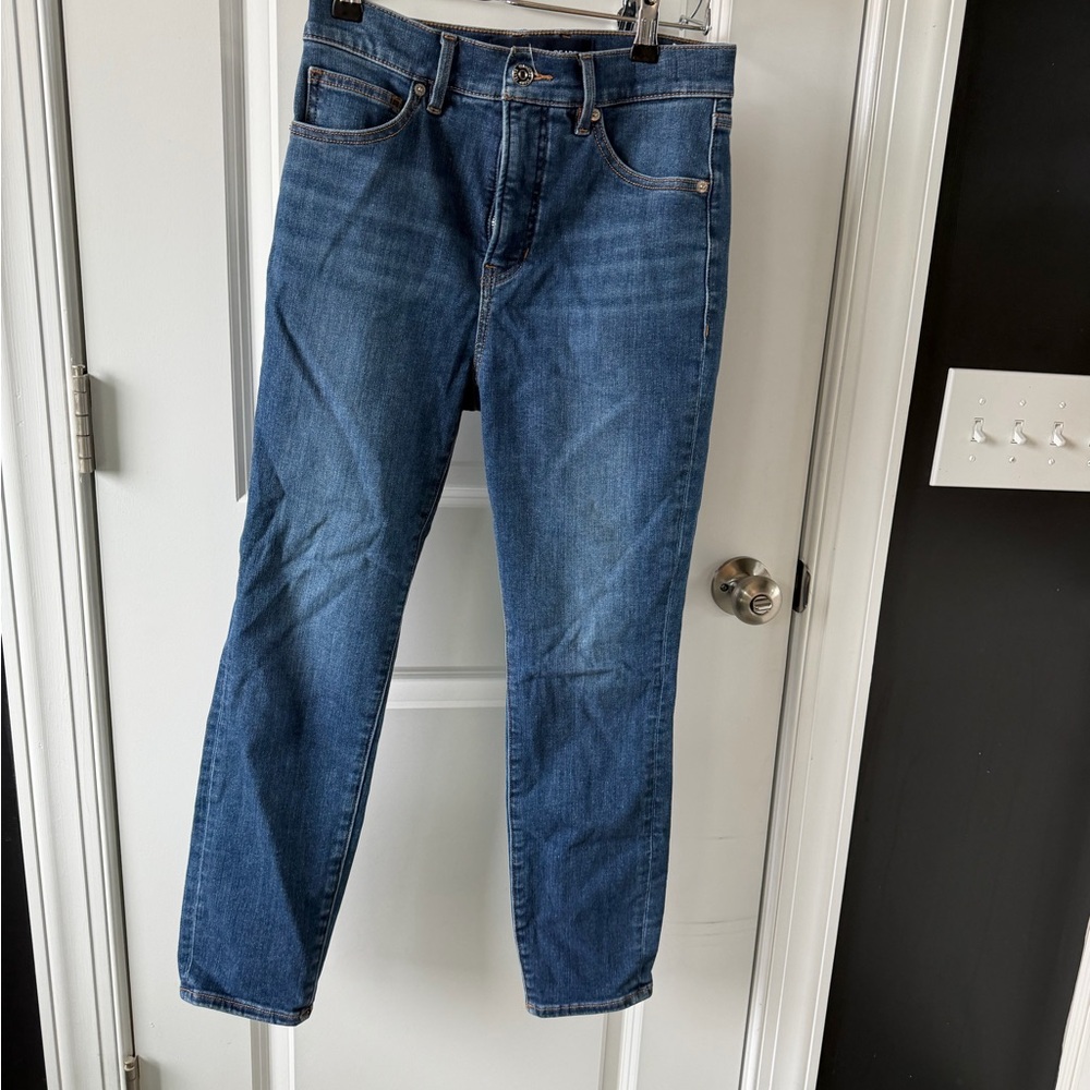 Veronica Beard Debbie High Rise Skinny Jeans